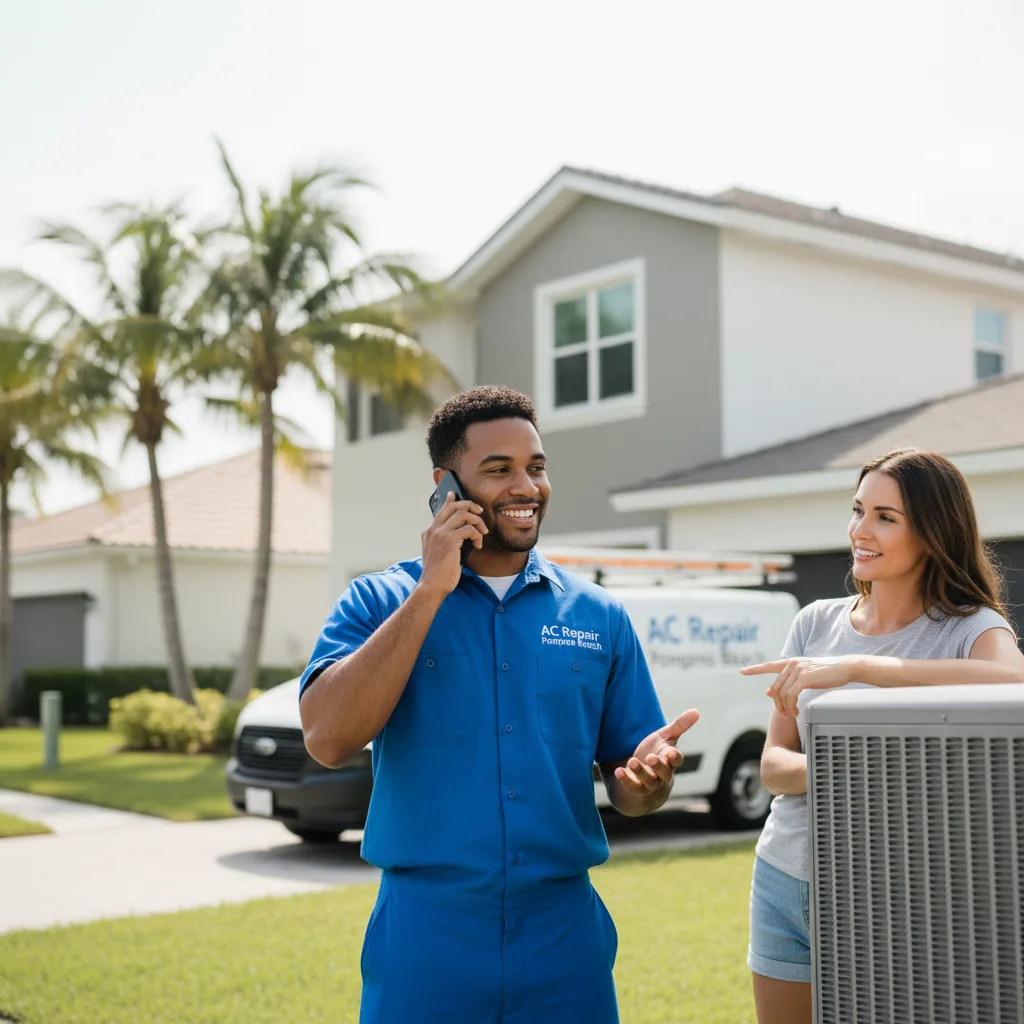AC Repair Pompano Beach customer support in Whitestone